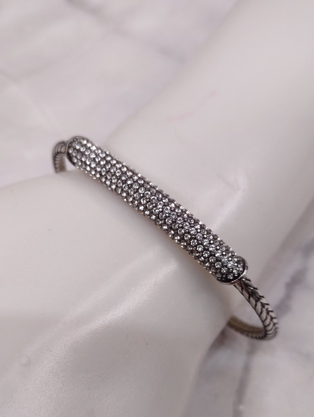 Brighton Meridian Blaze Pavé Bar Bracelet